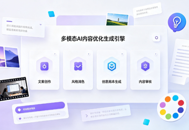 巍山彝族回族自治县AI智能内容优化创新 多模态生成技术丰富数字内容创作生态